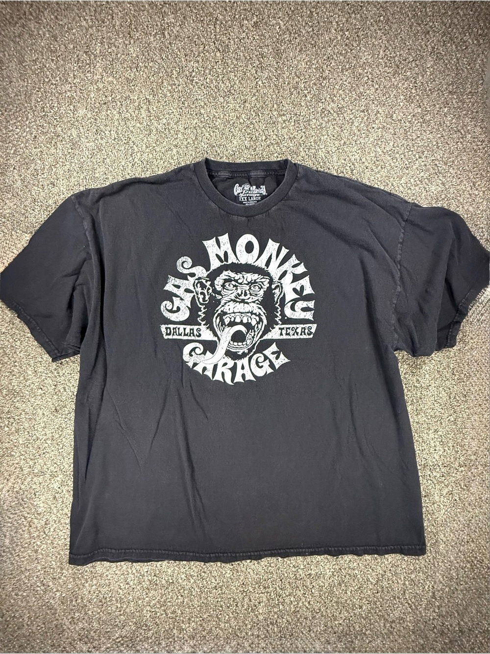 Gas Monkey Garage Black Graphic Tee